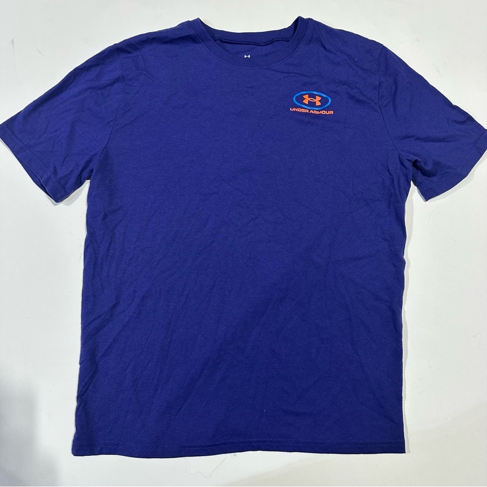 Under Armour boys's Blue fish T-Shirt
